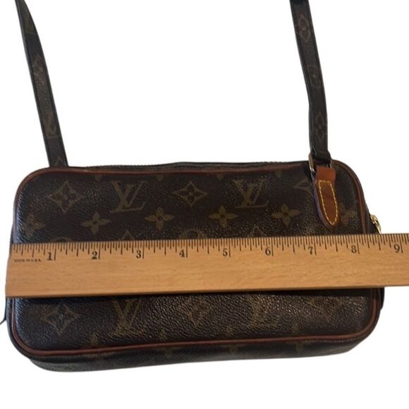 Louis Vuitton Marly Bandouliere Brown Monogram Adjustable Crossbody Bag - Picture 16 of 17
